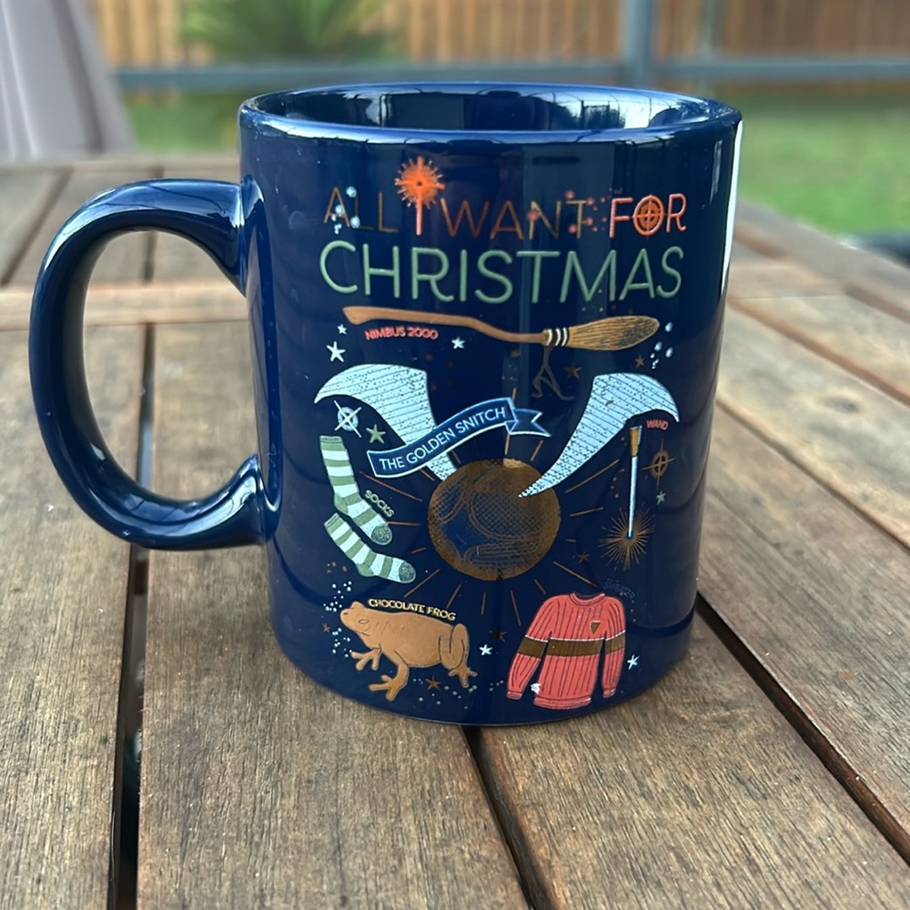 Harry Potter The Golden Snitch Christmas Mug